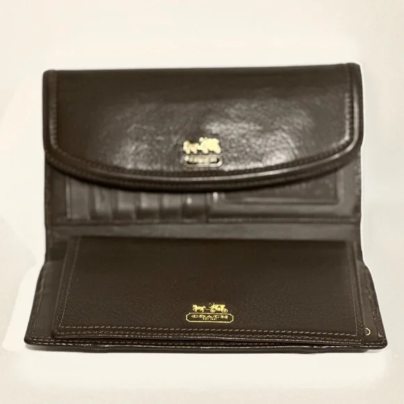 Coach Madison Wallet Brown Leather - Picture 3 of 10